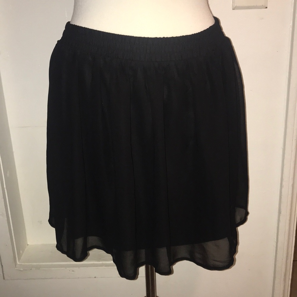 Black skirt
